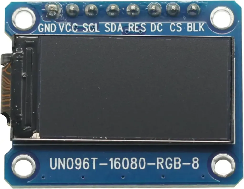 Module d’affichage LCD IPS 0,96 pouce 80x160, écran TFT couleur complète 65K