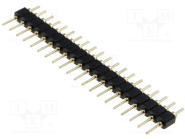 2.54mm 40 Voies  Barrette connecteur Decoupable Droit Longueur