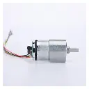 JGB37-520, 12V DC Moteur à engrenages + encodeur magnétique de précision : 600, 100, 50 tr/min.
