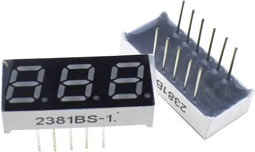 3-Digit 7-Segment Display