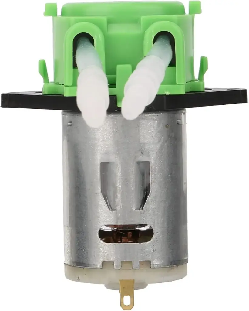Pompe doseuse, 12v 3 * 5 pompe doseuse tête de tube péristaltique bricolage pour analyse chimique de laboratoire d'aquarium