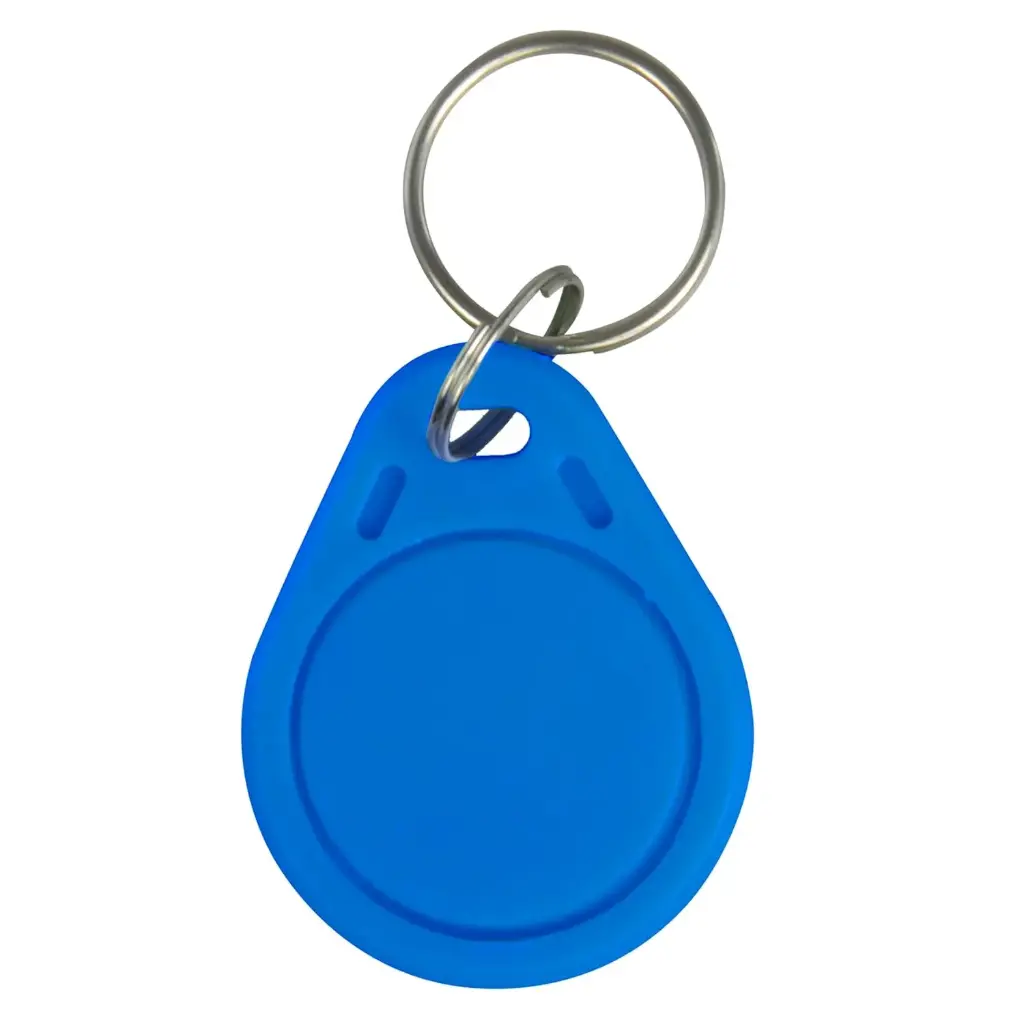 Porte-clés de proximité RFID 125KHz - En PVC - Couleur Bleu
