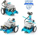 Makeblock mBot Robot Complementary Pack, Servo Pack, Robotic 3-in-1 Complementary Pack, 3 Cats 3 Shapes, Dancing Cat, Head Shaking Cat, Light Emitting Cat 