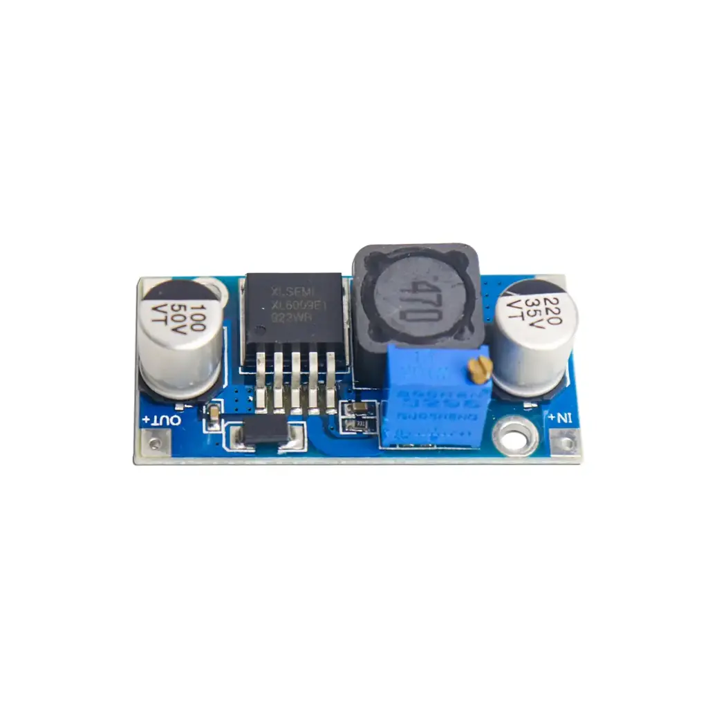  Module élévateur XL6009 DC-DC 4A, tension réglable, haute efficacité (DC-DC 5A–32V vers 5–35V)