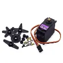 Tower Pro MG996R / MG995 Metal Gear Digital HI TORQUE Servos with Parts 