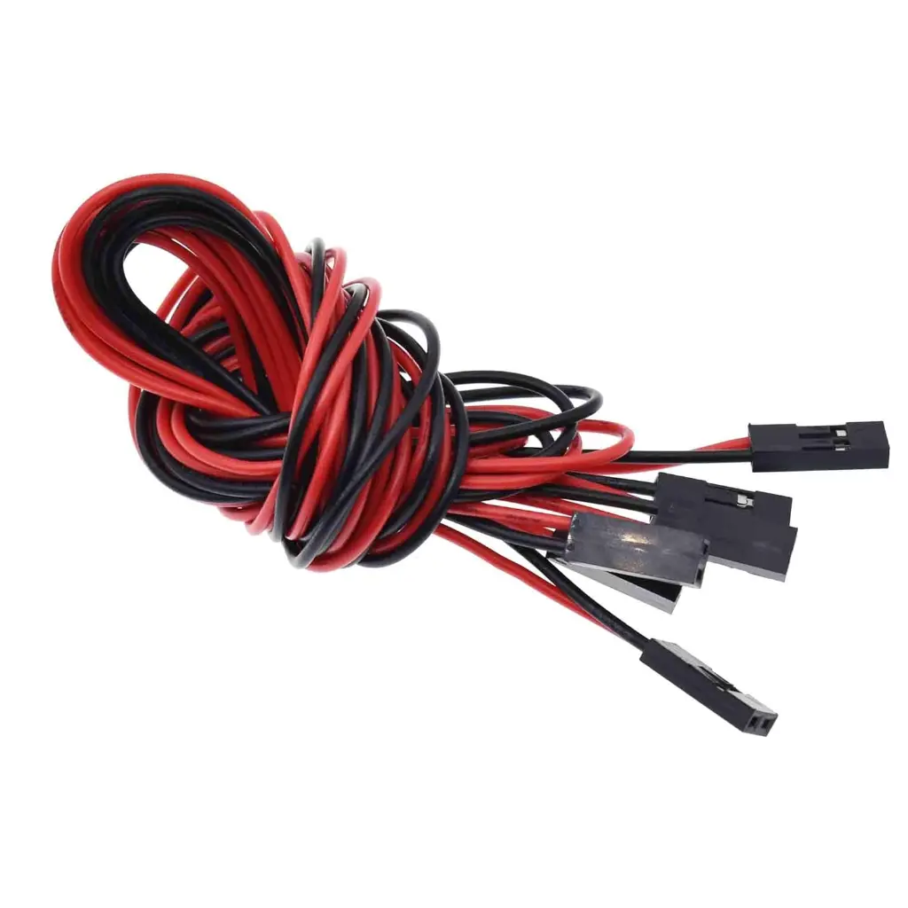 70cm 2Pin/3Pin Female To Female Jumper Dupont Cable