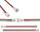 JST MX Micro Connector 2 Pin, 3 Pin Female and Male Connector PCB Plug Cable 150mm