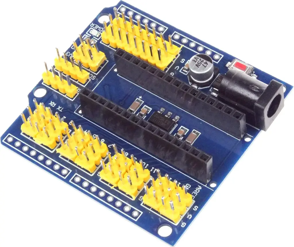 Shield d'Extension d'Entrées/Sorties et Capteurs pour Arduino UNO R3, Nano V3.0 et Nano