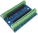 Nano V3.0 3.0 Controller Terminal Adapter Expansion Board Nano IO Shield Simple Extension Plate for Arduino Mano AVR ATMEGA328P 