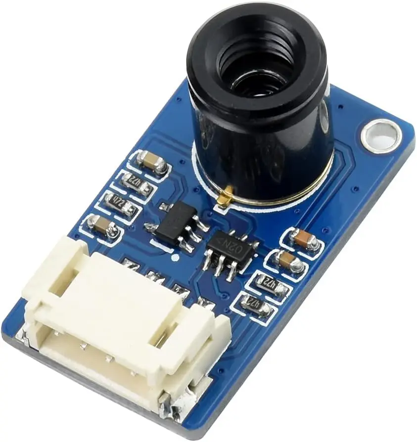 MLX90640 Module de caméra thermique infrarouge avec interface I2C pour STM32, Arduino et Raspberry Pi, (WX-MLX90640-D55)