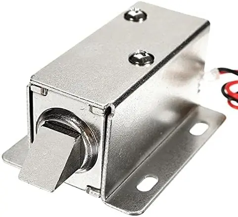 12V DC 1.1A Electric Cabinet Lock Solenoid Assembly Drawer Door Lock