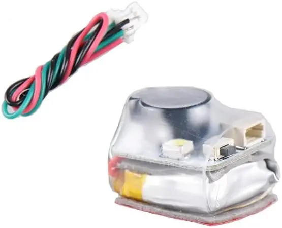 Finder JHE42B_S 5 V super fort Buzzer Tracker 110 dB/100 dB avec alarme de sonnerie LED pour drone de course FPV Accessoires de drone