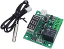  Carte de contrôleur de température numérique 12V DC, micro thermostat numérique 0–110°C, module de commutateur de contrôleur