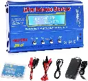 Chargeur d'équilibrage B6 pour batteries LiPo 80W 6A avec fonction déchargeur pour batteries NiMH/NiCd (1-15S), LiPo/Li-ion/LiFe (1-6S) - Chargeur d'équilibrage pour batteries RC Hobby avec alimentation secteur AC