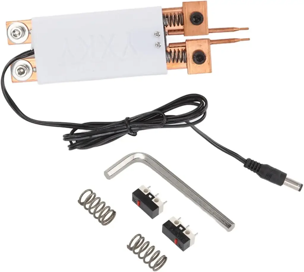 Portable Spot Welding Pen with Dual Springs for 18650 Battery