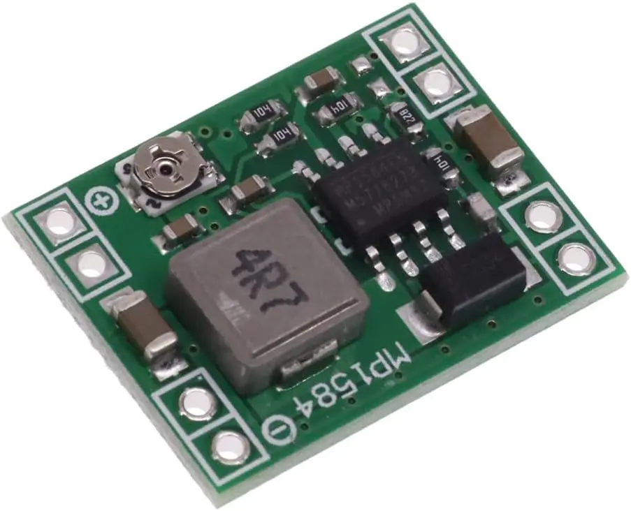 MP1584EN, 24V vers 12V 9V 5V 3V, DC-DC 3A  Module abaisseur (Buck Converter) ultra petit et réglable,  pour Arduino