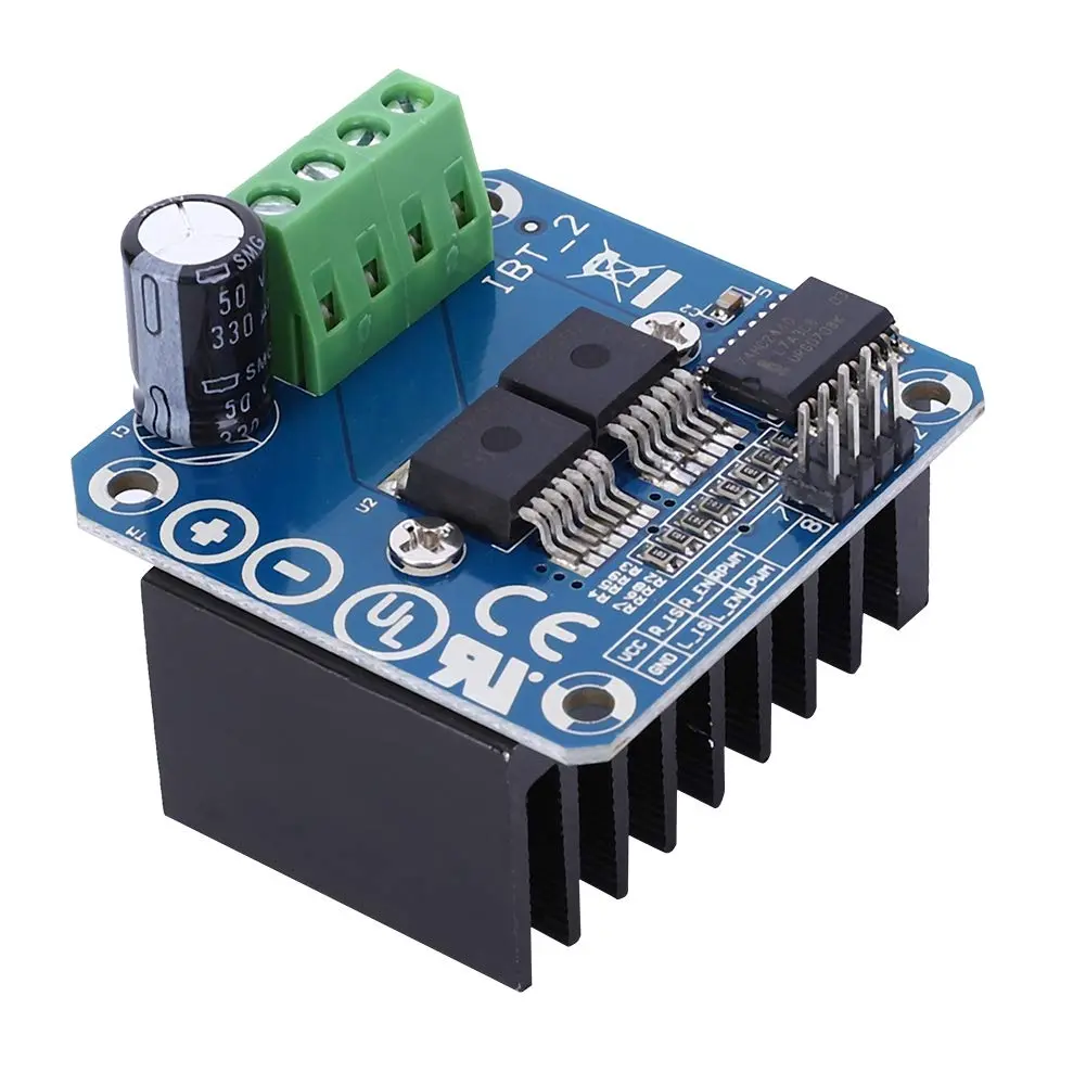 BTS7960 43A Motor Driver Module for Smart Car