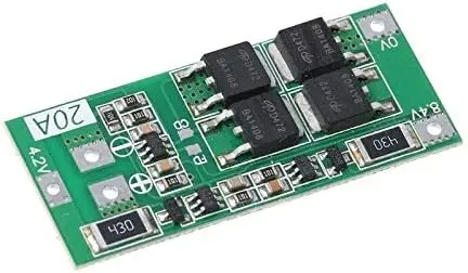 Carte de protection pour batterie Lithium Li-ion 18650 2S, 3S, 6S (14A, 20A, 40A) – Module de chargeur BMS Standard