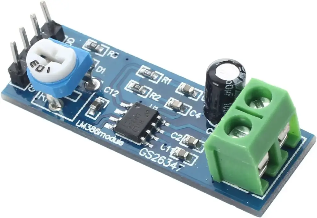 LM386 Module d'amplificateur Audio, 5-12 V