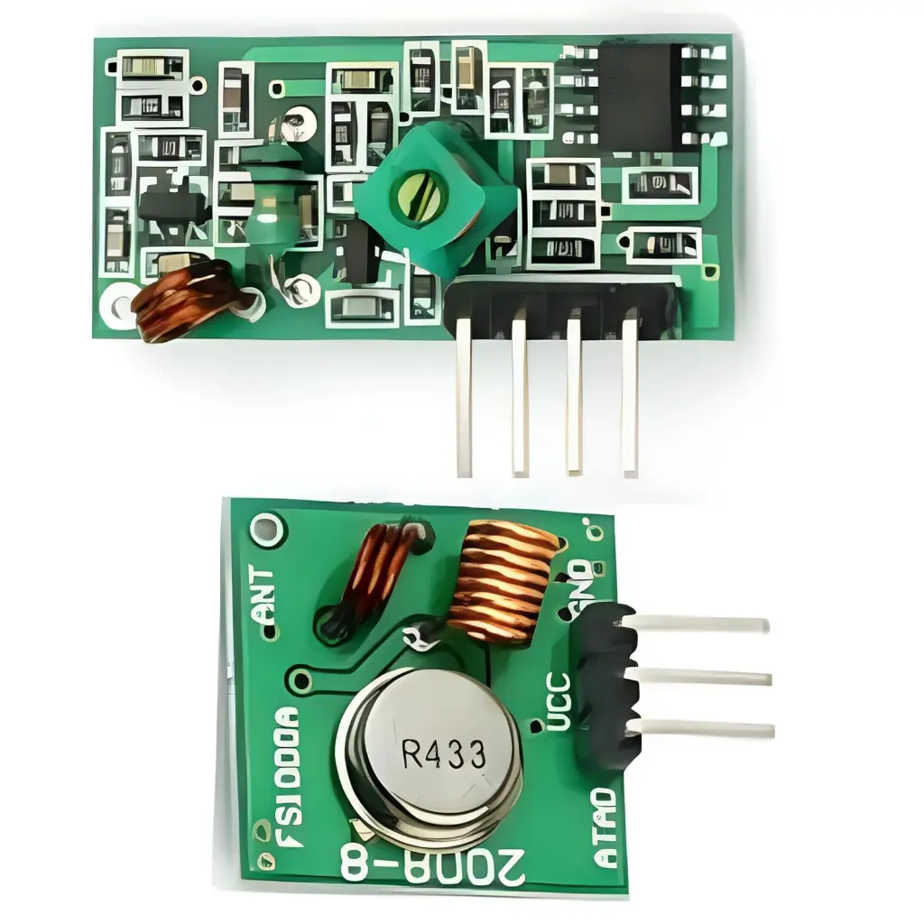 Module Radio RF Émetteur (Tx) et Récepteur (Rx) 433 MHz R&D FS1000A