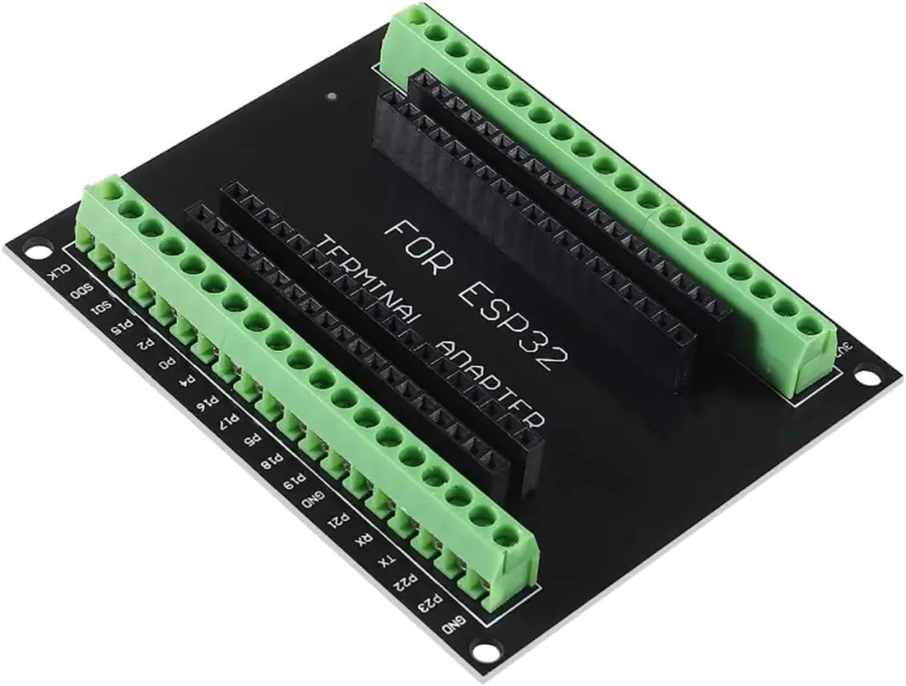 Carte d'extension (Breakout Board) ESP32 – Doubleur de GPIO 1 vers 2 – Version étroite pour module de développement ESP32 38 broches