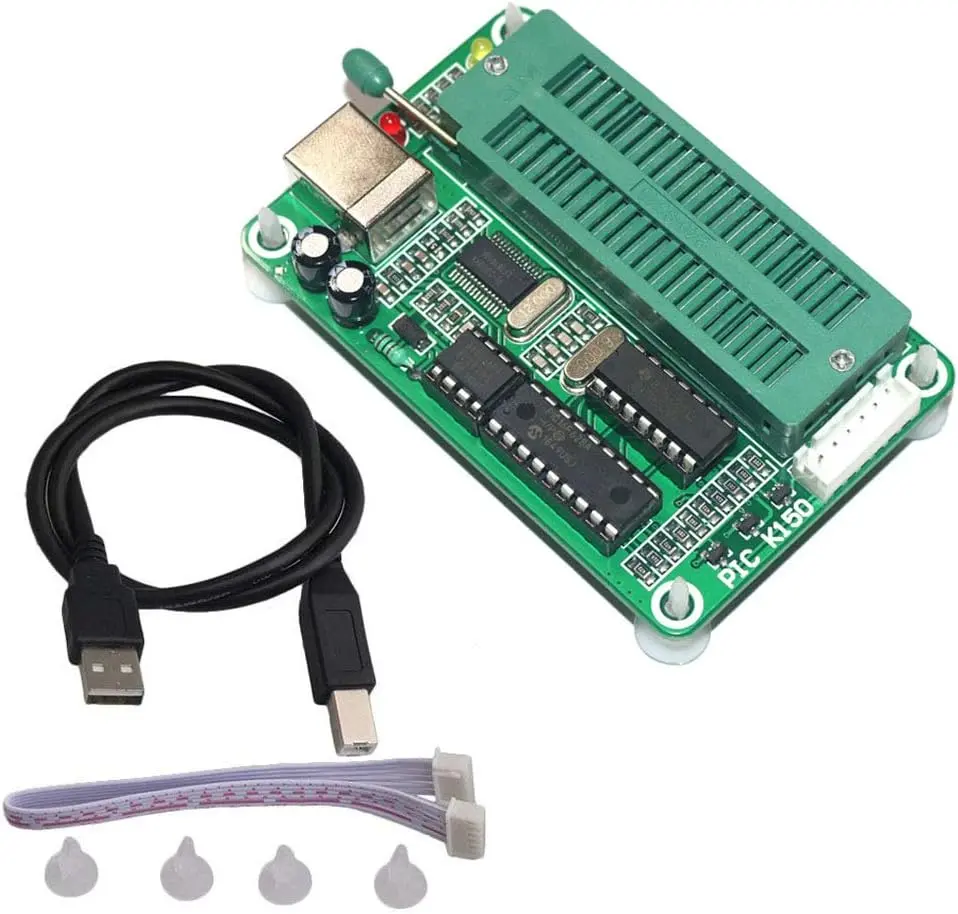 Automatic Programming USB K150 ICSP PIC Develop Microcontroller Programmer + Cable 