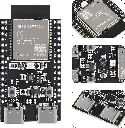 Carte de développement ESP32-C6 (Module ESP32-C6-WROOM-1-N4) – WiFi 6 + Bluetooth 5.0 + Zigbee/Thread – Double port USB Type-C
