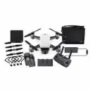DJI Spark Fly More Combo Mini Drone with 4K UHD Camera for Adults, 135g Self Flying Drone that Follows You, Palm Takeoff, Subject Tracking, QuickShots, Stabilized Video, with RC-N3 and 3 Batteries