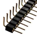 2,54 mm à 40 broches Connecteur rond mâle à angle droit  pour bande LED, Arduino Raspberry Pi machine d'expérimentation