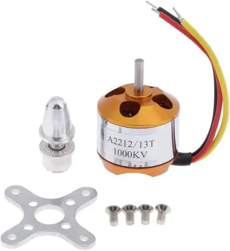 A2212 Brushless Motor 1000kv,2000kv for RC Aircraft, Multicopter, Rotating Cage Brushless Motor