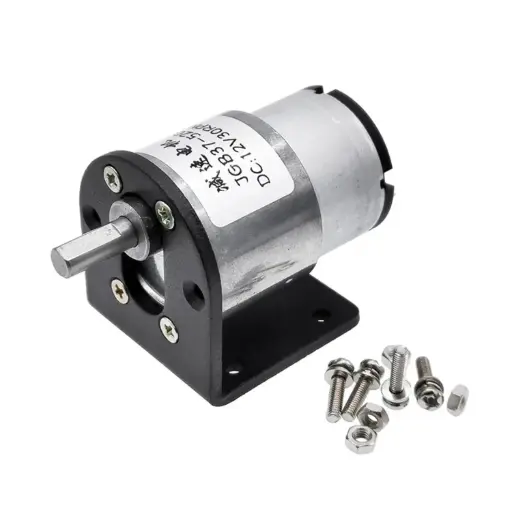 JGB37-520 12V  High Torque Gear Box Electric Motor New Gearmotor 100/600rpm/1000rpm