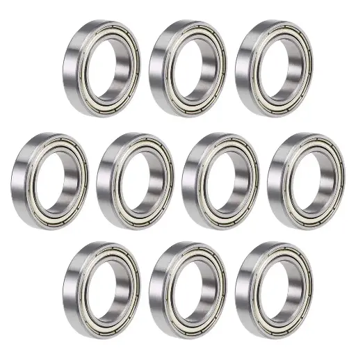 6804ZZ Deep Groove Ball Bearings 20mm Bore 32mm OD 7mm Thickness Double Shielded Chrome Steel Z2