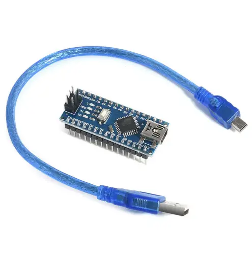 Nano V3.0, Nano Board ATmega328P 5V 16M Micro-Controller Board Compatible with Arduino IDE