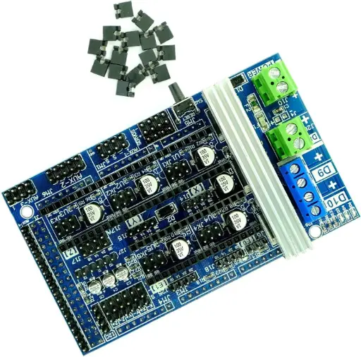RAMPS 1.6 Shield – Compatible with RepRap Arduino Mega and Pololu, designed for 3D Printers