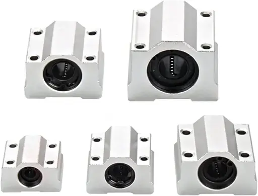 Linear Ball Bearing Slide Block Bushing SC6UU/SC8UU/SC10UU/SC12UU for 3D Printer Box Bearing Bearings Bearing Block