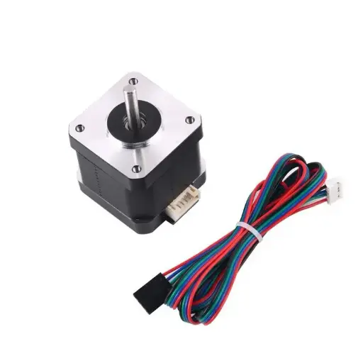 17HS4401 Stepper  – Motor3D Printer Accessories , Bipolar 4‑Wire, 1.8° Precision, DuPont Line 42 Compatible
