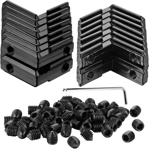 2020 Corner Bracket L-Type Internal Connectors for 2020 Series 6mm Slot Aluminum Extrusion Profile Accessories