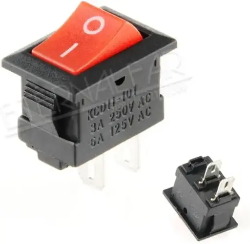 KCD11-101 Push Button Switch 10x15mm SPST 2Pin 3Pin 3A 250V 6A KCD11 Snap-in On/Off Boat Rocker Switch 10MMx15MM Black Red White