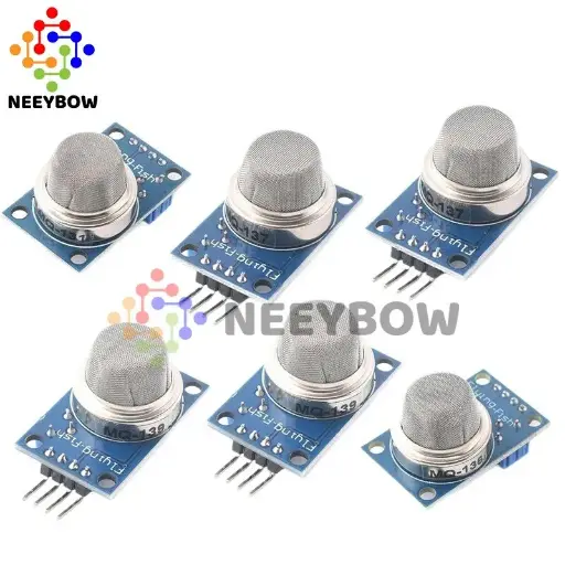 MQ-2/131/135/136/137 Gas Sensor Module for Ammonia, Ozone, Formaldehyde, H₂S