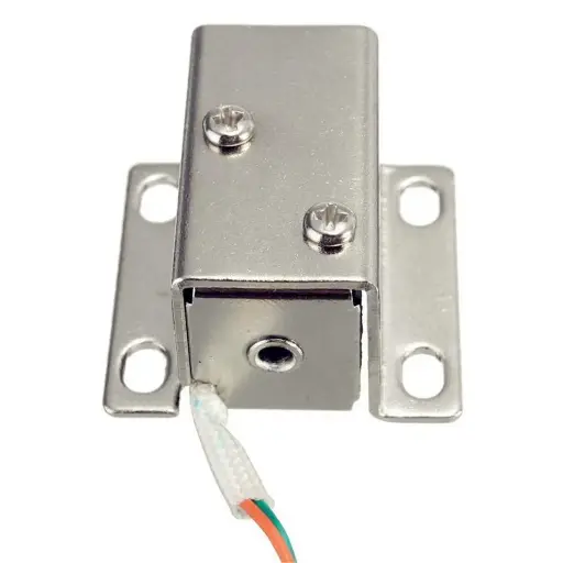 DC 12V Electric Solenoid Lock Tongue Upward Assembly Solenoid Module with Matching Wire for Door Cabinet Drawer 