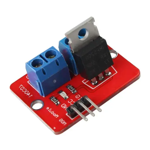 IRF520, 0-24V 5A, MOSFET Driver Module for Arduino, Raspberry Pi & ARM MCU​