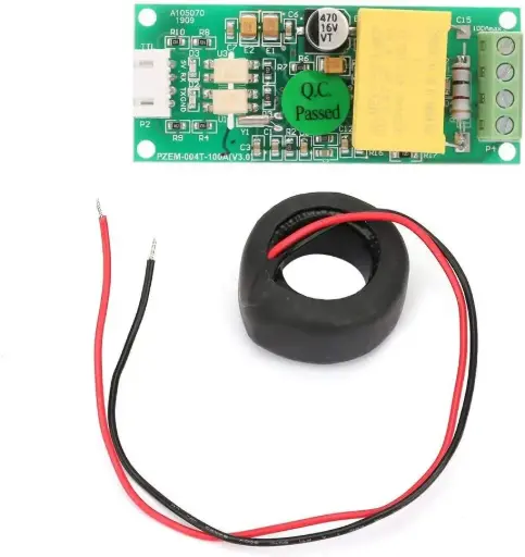 PZEM‑004T, AC 80–260V 100A, Energy Meter Module, AC Voltage and Current Multimeter with Current Transforme