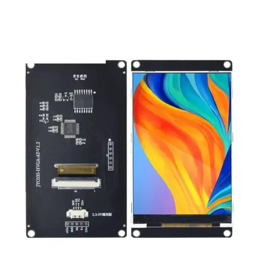 Écran TFT 3,5" Résolution 320 × 480 Tension 3,3 V - 5 V UART pour MCU