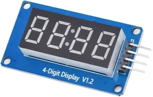 TM1637 4-digit 7-segment LED display