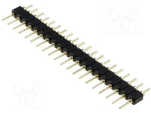 2.54mm 40 Voies  Barrette connecteur Decoupable Droit Longueur