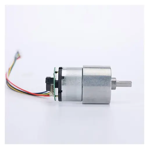 JGB37-520, 12V DC Moteur à engrenages + encodeur magnétique de précision : 600, 100, 50 tr/min.