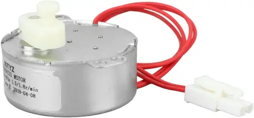 Moteur de Rechange pour Tourne-œufs, 4W Oeuf Turner Rotateur Moteur D'incubateur Moteur électrique Synchrone avec Connecteur pour les Poulets Canards des Oiseaux Éclosion Des œufs (12v) 