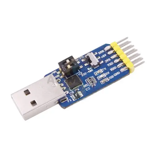USB To UART Convert TTL To RS232 RS485 RS232 To RS485 3.3v 5v Output 6 6 In 1 Serial Adapter Module