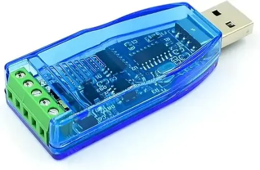 USB to RS485 Adapter with CH340 chip,  Compatible with Windows 10, 8, 7, XP, Vista, Linux, and Mac OS