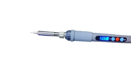 80W Soldering Iron with Digital Temperature Control - Ceramic Heating - LCD